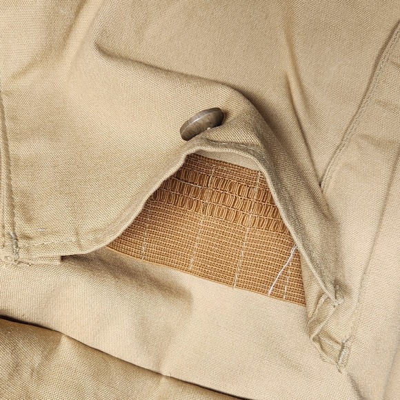 Vintage Bob Allen Shooting Vest Upland Field Hunting Leather Padded Game Bag L - Picture 6 of 9